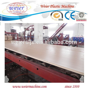 2014 GESCHÄUMTE NEU PVC-WPC PLATTE EXTRUSIONSLINIE